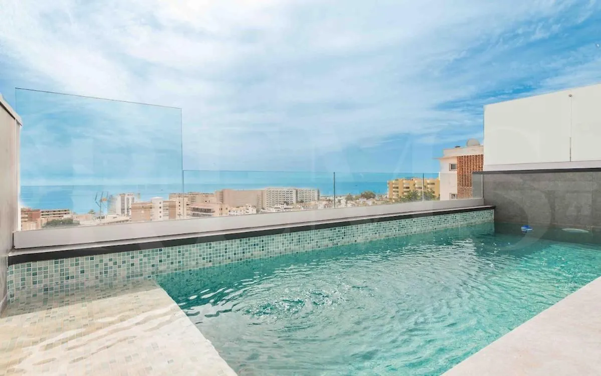 Holiday home Seaview House With Rooftop Pool, Game Room, Parking Rems Torremolinos Spain